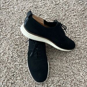 Men's Cole Haan Original Grand Black Stitchlite Oxford Shoes